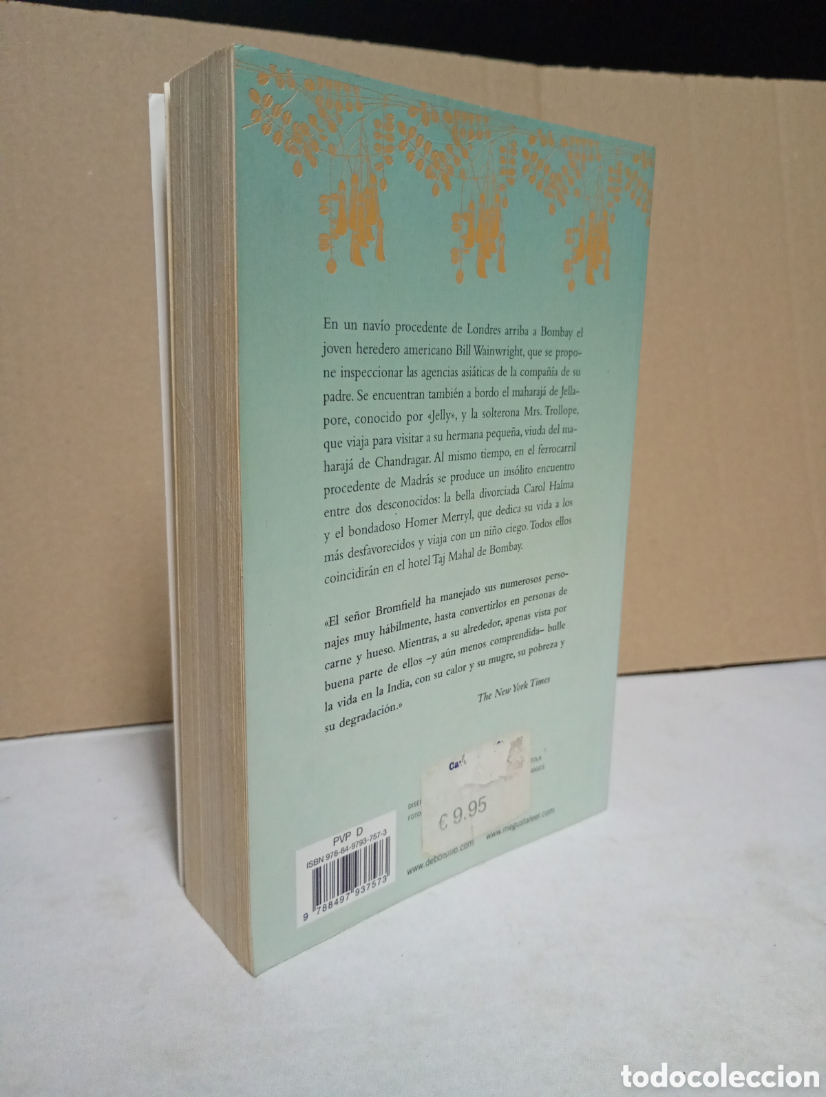 Libros de segunda mano: Noche en Bombay de Louis Bromfield - Foto 3