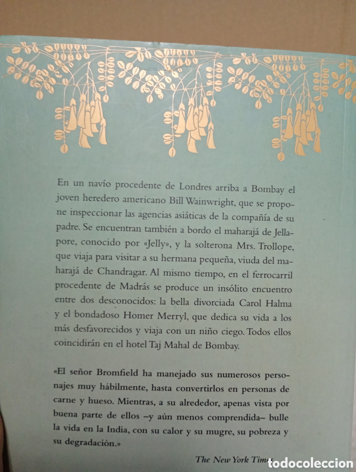 Libros de segunda mano: Noche en Bombay de Louis Bromfield - Foto 4