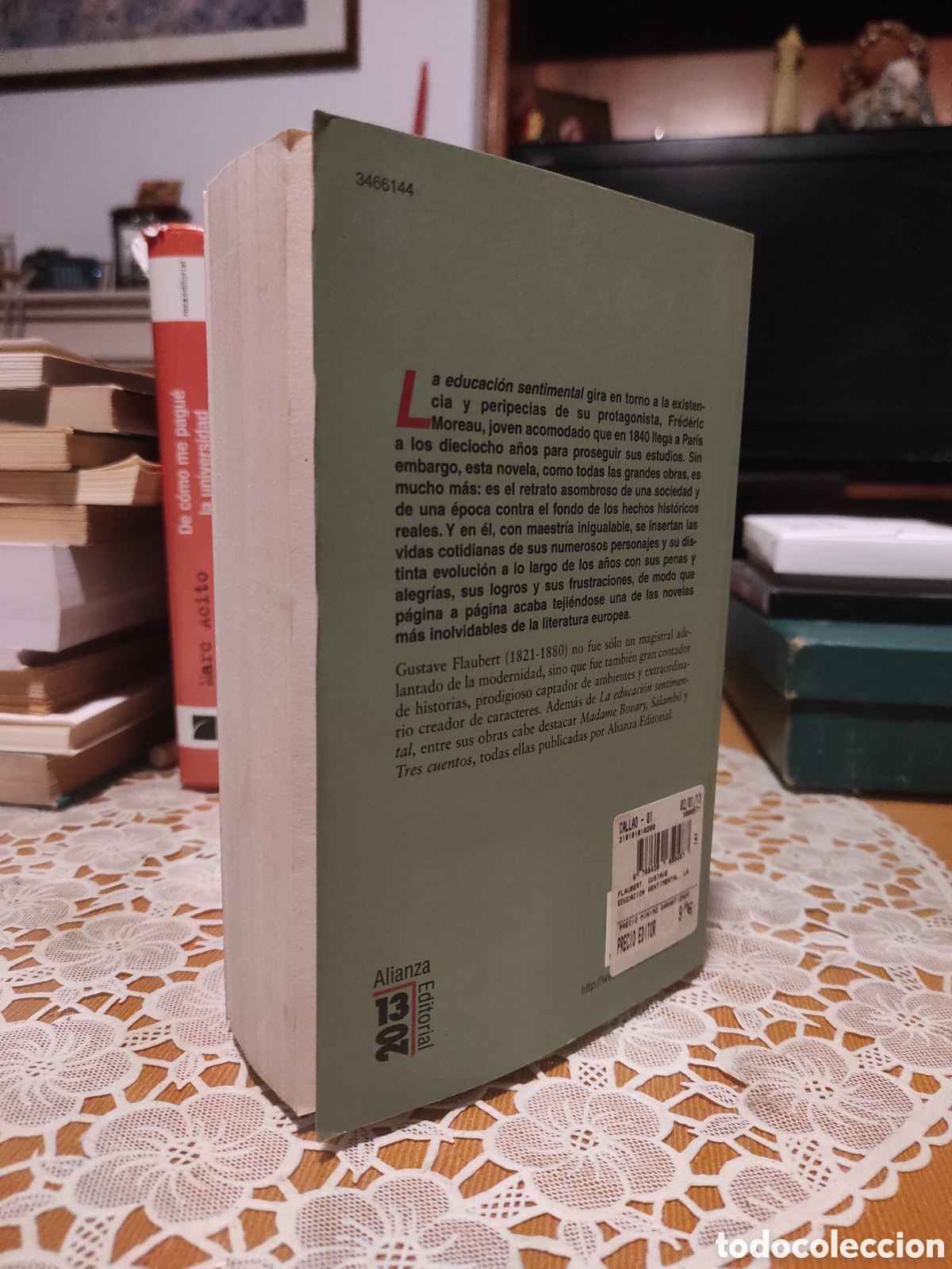 Libros de segunda mano: La educaci&oacute;n sentimental. Gustave Flaubert. Alianza editorial - Foto 2