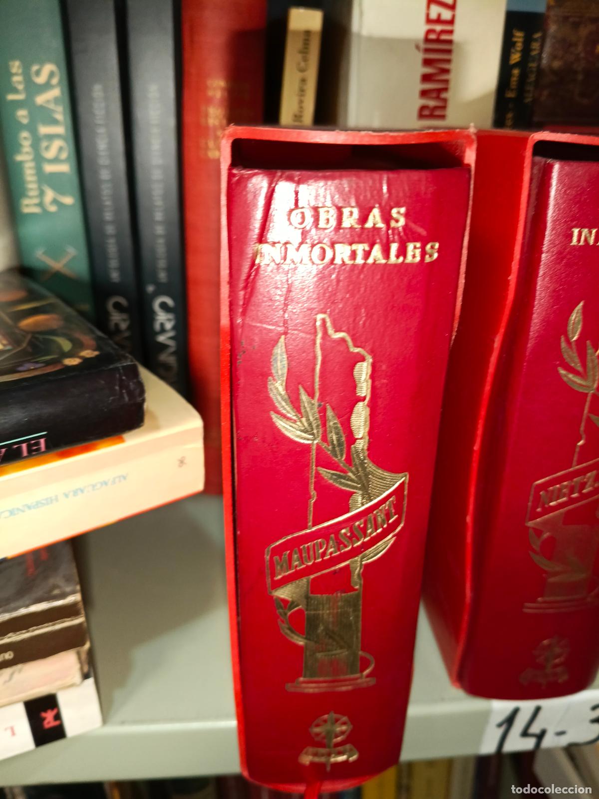 Libros de segunda mano: Obras inmortales Maupassant . EDAF - Foto 1