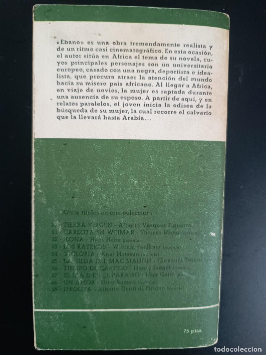 Libros de segunda mano: &Eacute;bano Alberto V&aacute;zquez-Figueroa manantial - Foto 2