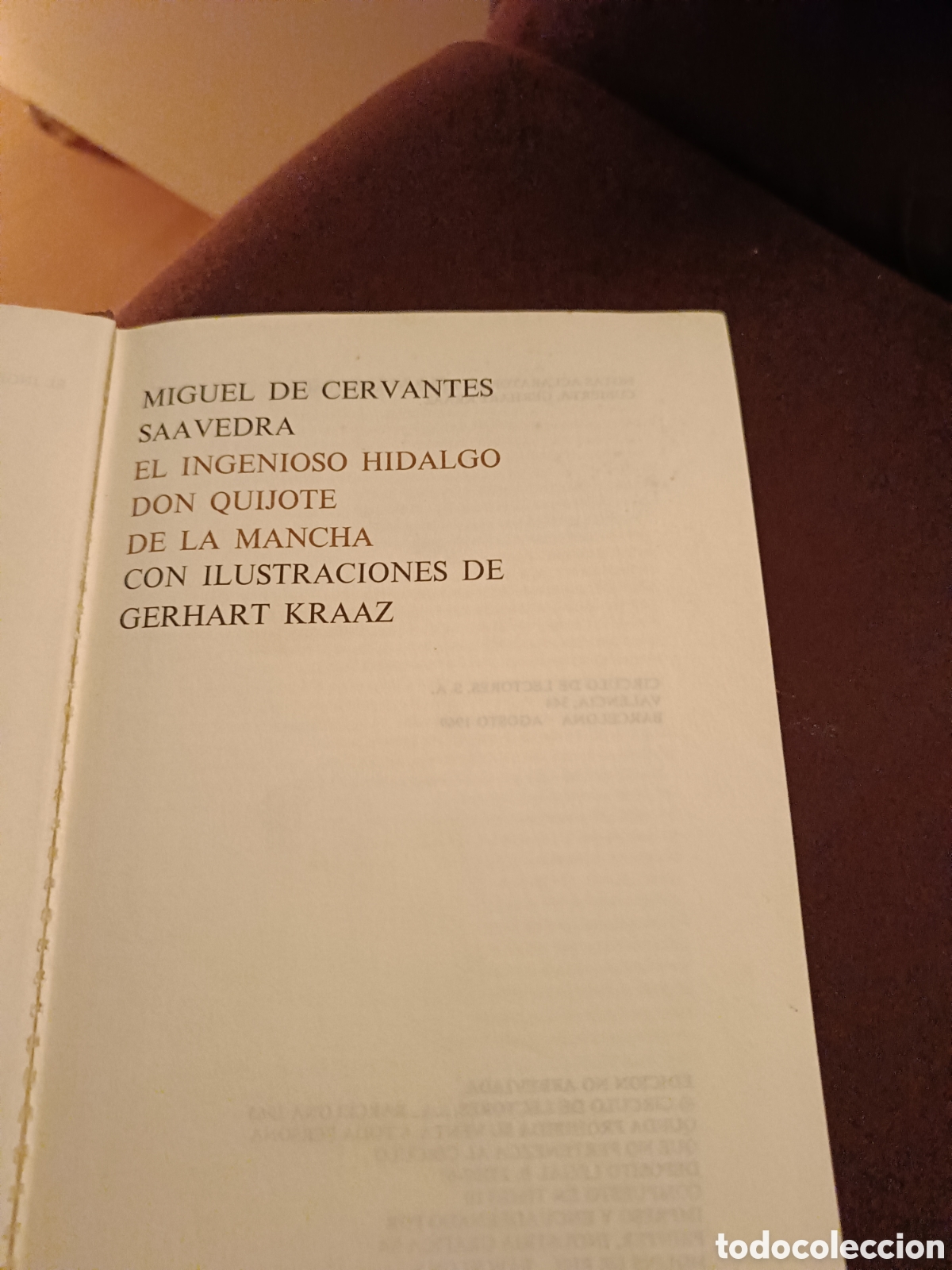 Libros de segunda mano: CERVANTES DON QUIJOTE - Foto 3