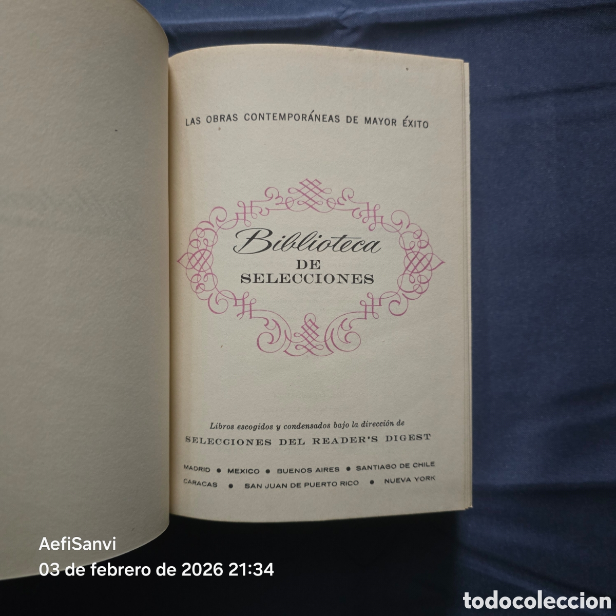 Libros de segunda mano: SELECCIONES DE READERS DIGEST: EL &Aacute;RBOL DE JUDAS... - Foto 3