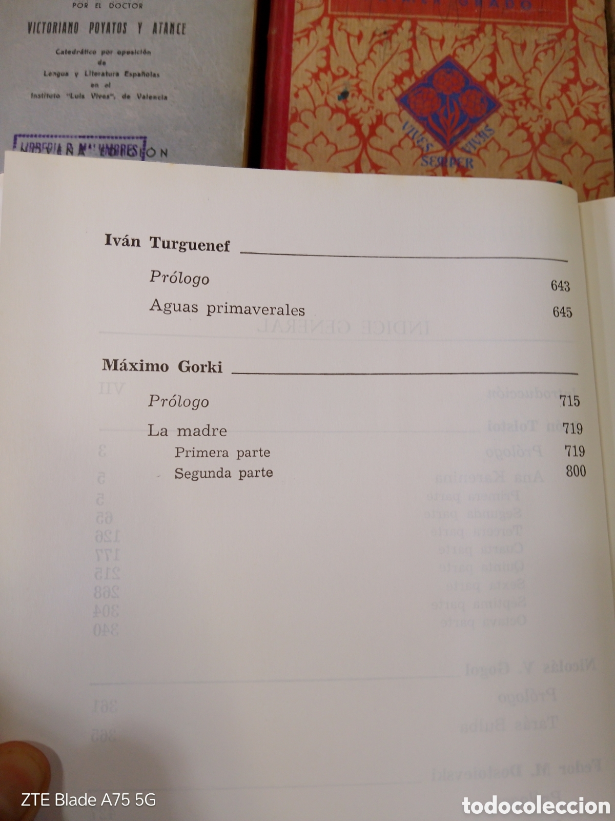 Libros de segunda mano: Cl&aacute;sicos rusos Sopena. Textos &iacute;ntegros - Foto 3