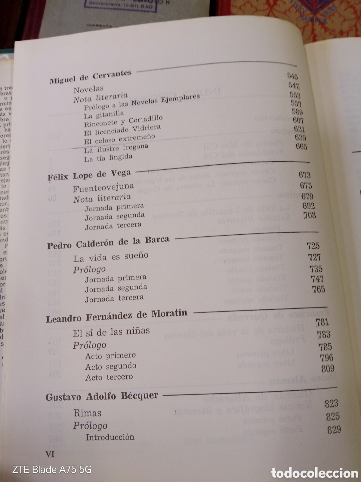 Libros de segunda mano: Cl&aacute;sicos espa&ntilde;oles Sopena. Textos &iacute;ntegros. - Foto 3