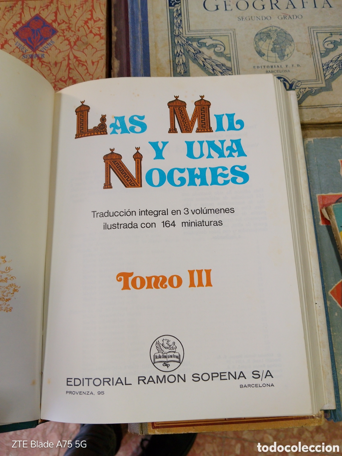 Libros de segunda mano: Las Mil y Una Noches. Tomo III - Foto 2