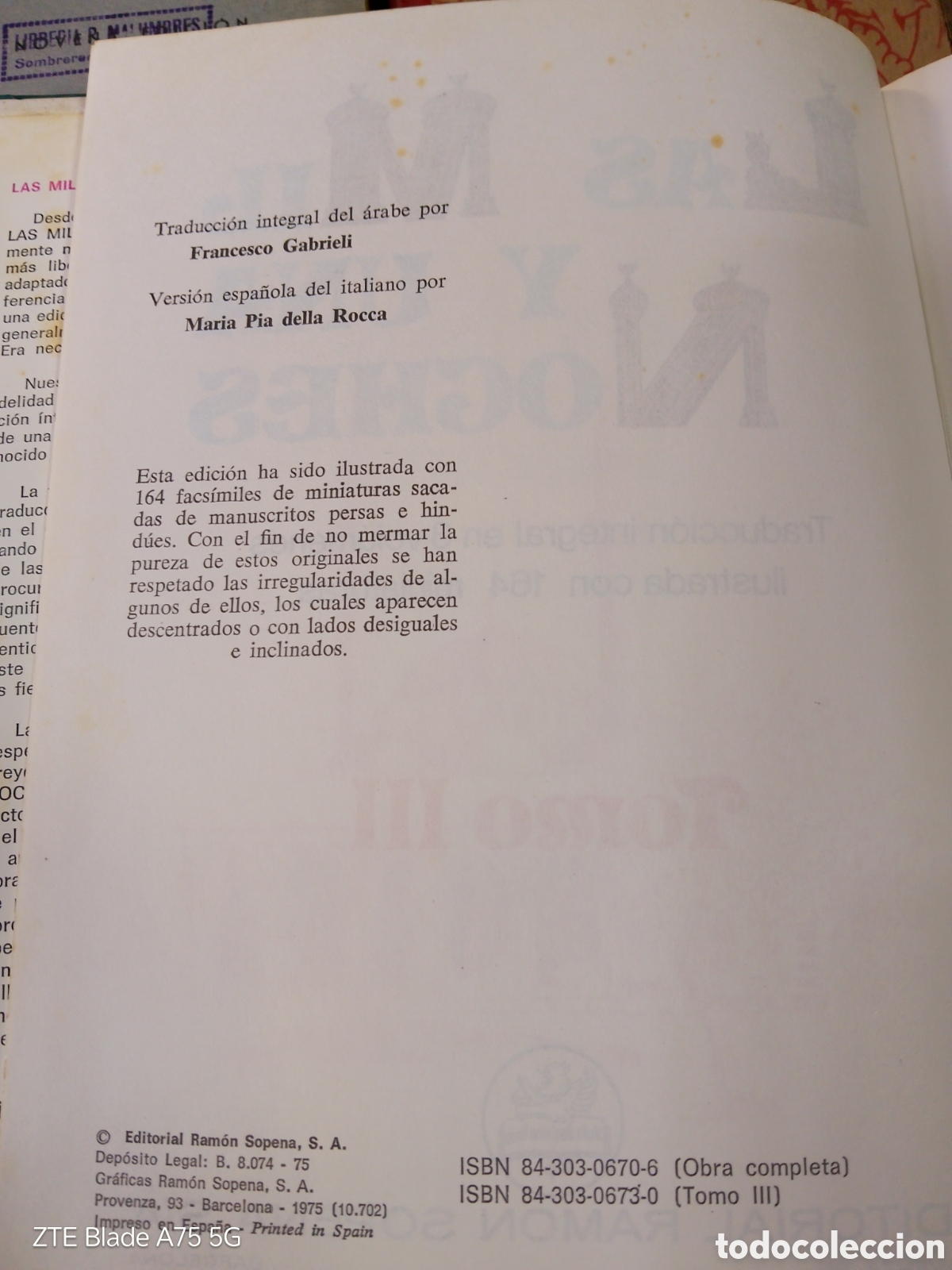 Libros de segunda mano: Las Mil y Una Noches. Tomo III - Foto 3