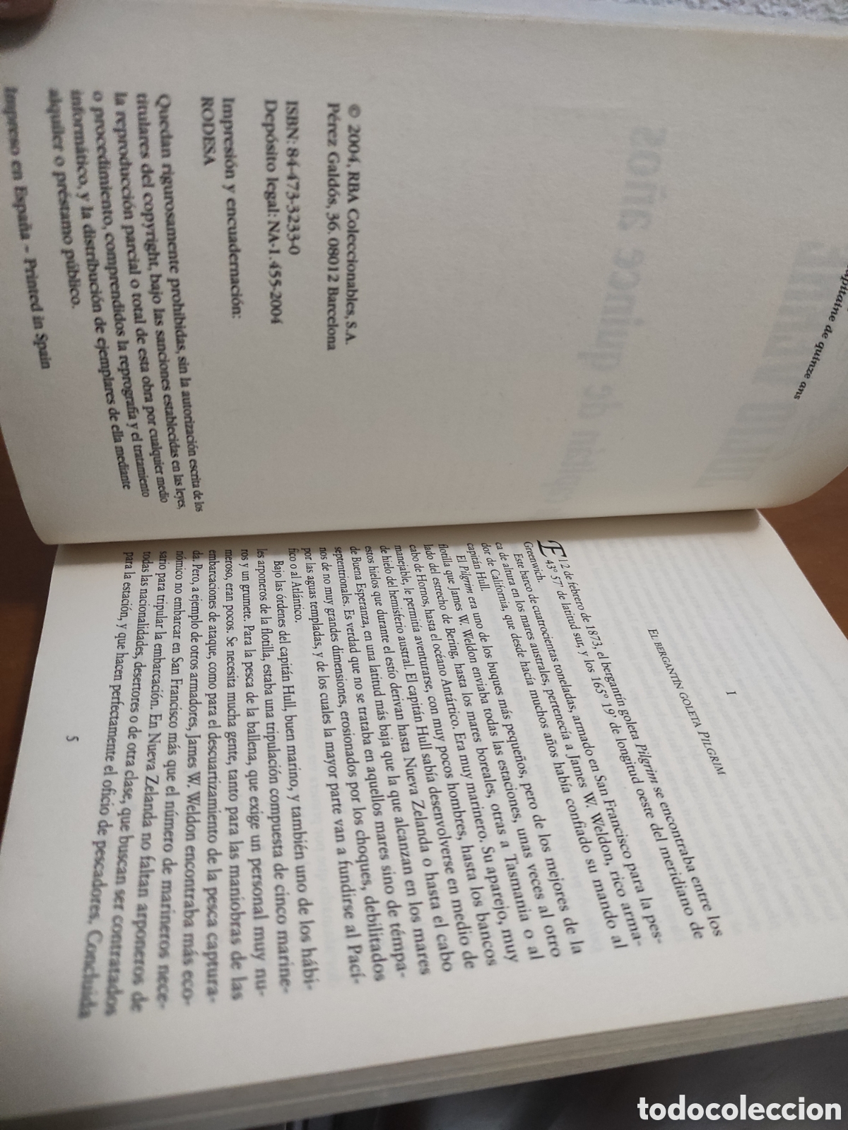 Libros de segunda mano: JULIO VERNE : UN CAPITAN DE QUINCE A&Ntilde;OS - Foto 3