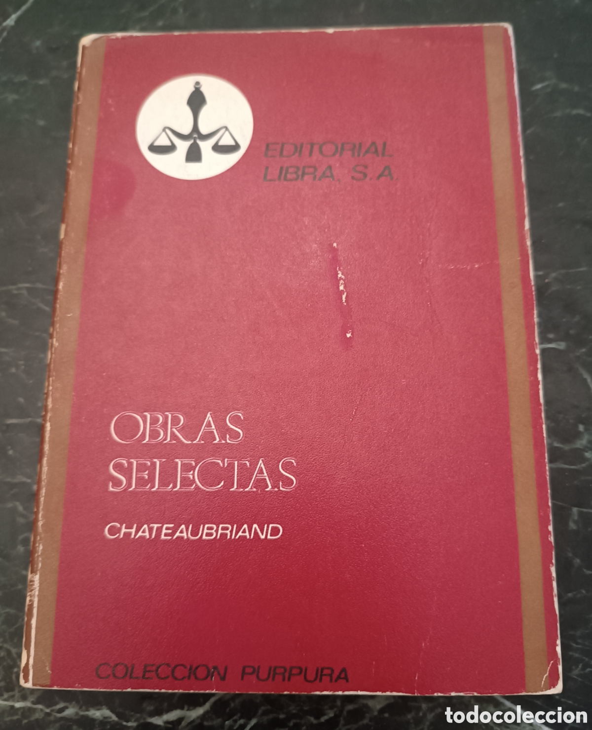 Libros de segunda mano: Obras selectas de Chateaubriand. - Foto 1