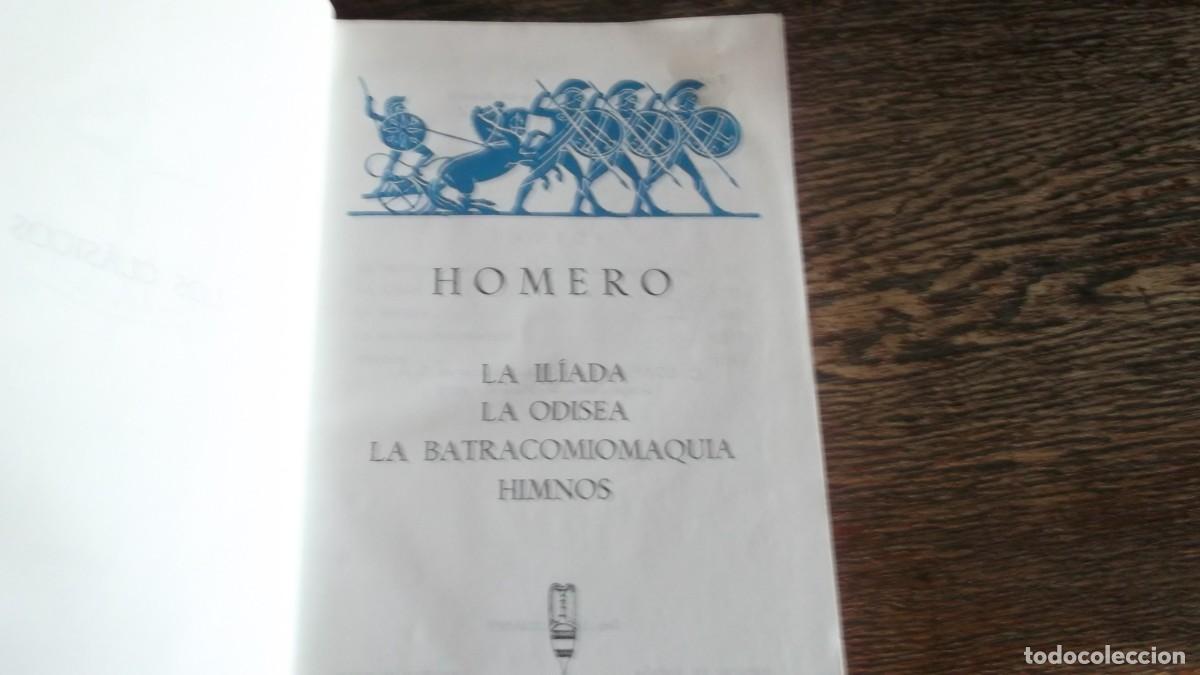 Libros de segunda mano: Homero. Obras Completas edt Edaf - Foto 3