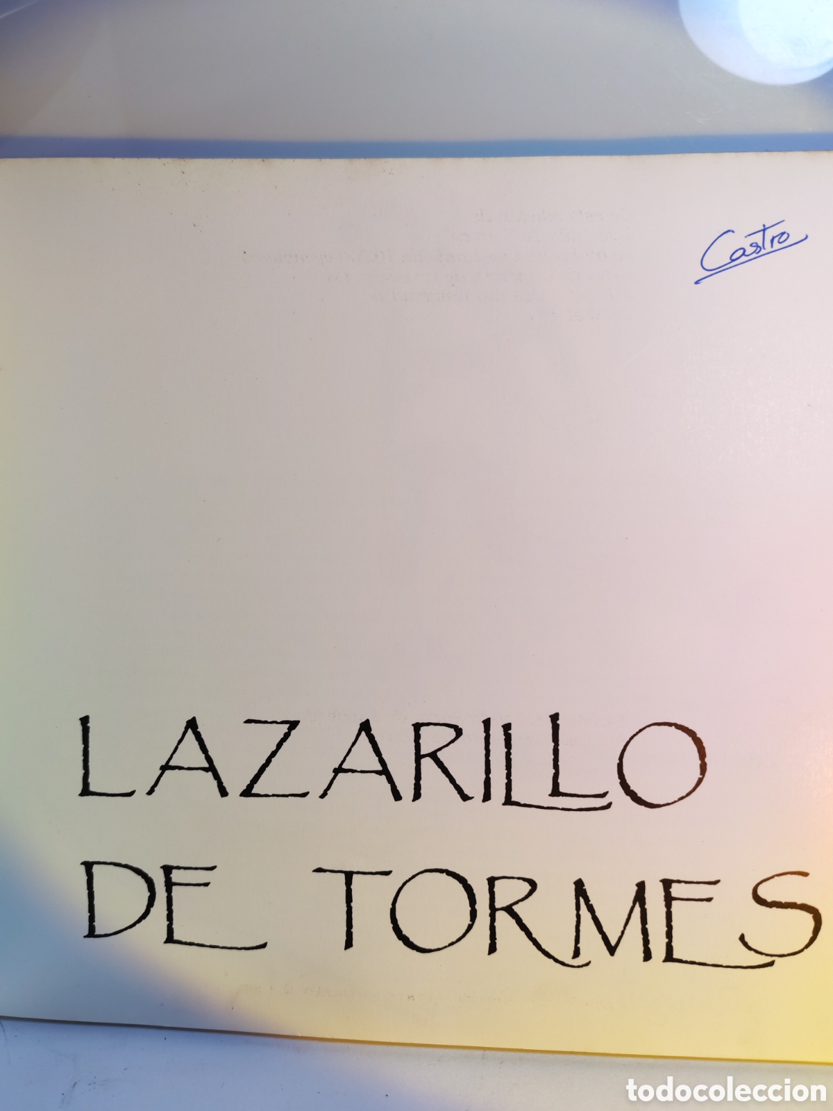 Libros de segunda mano: EL LAZARILLO DE TORMES. Anonimo. 1989 - Foto 3