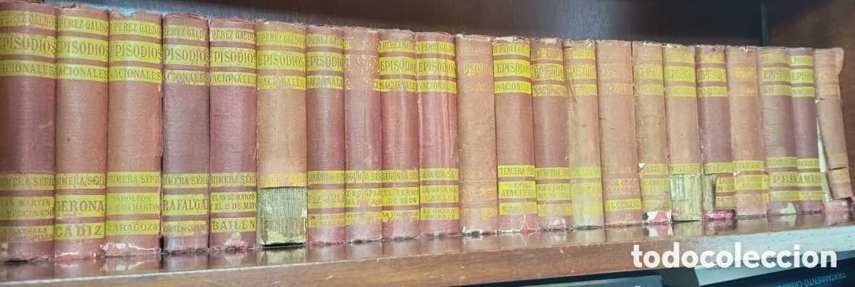 Libros de segunda mano: Episodios nacionales Benito P&eacute;rez Galdos - Foto 1