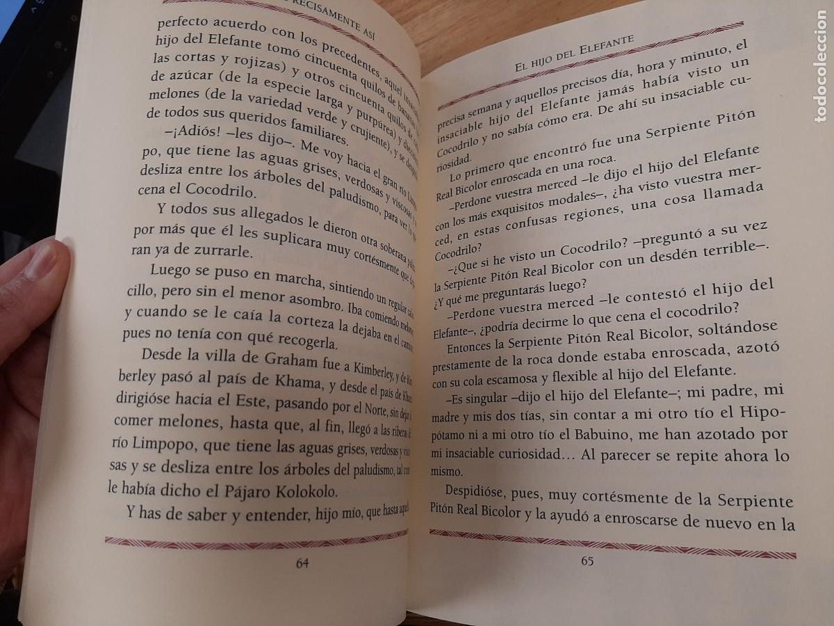 Libros de segunda mano: Precisamente as&iacute; - Rudyard Kipling - C&iacute;rculo de Lectores, 2000 - Foto 13