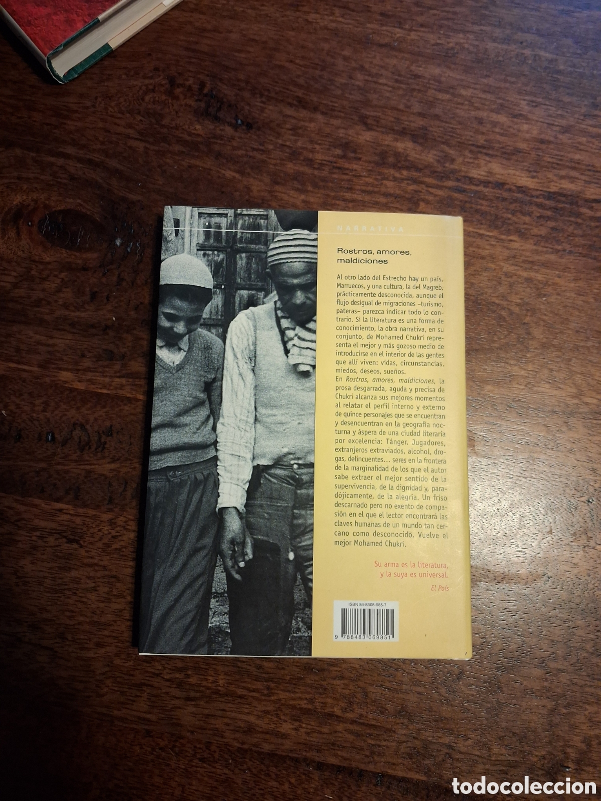 Libros de segunda mano: Rostros, amores, maldiciones, Mohamed Chukri - Foto 2