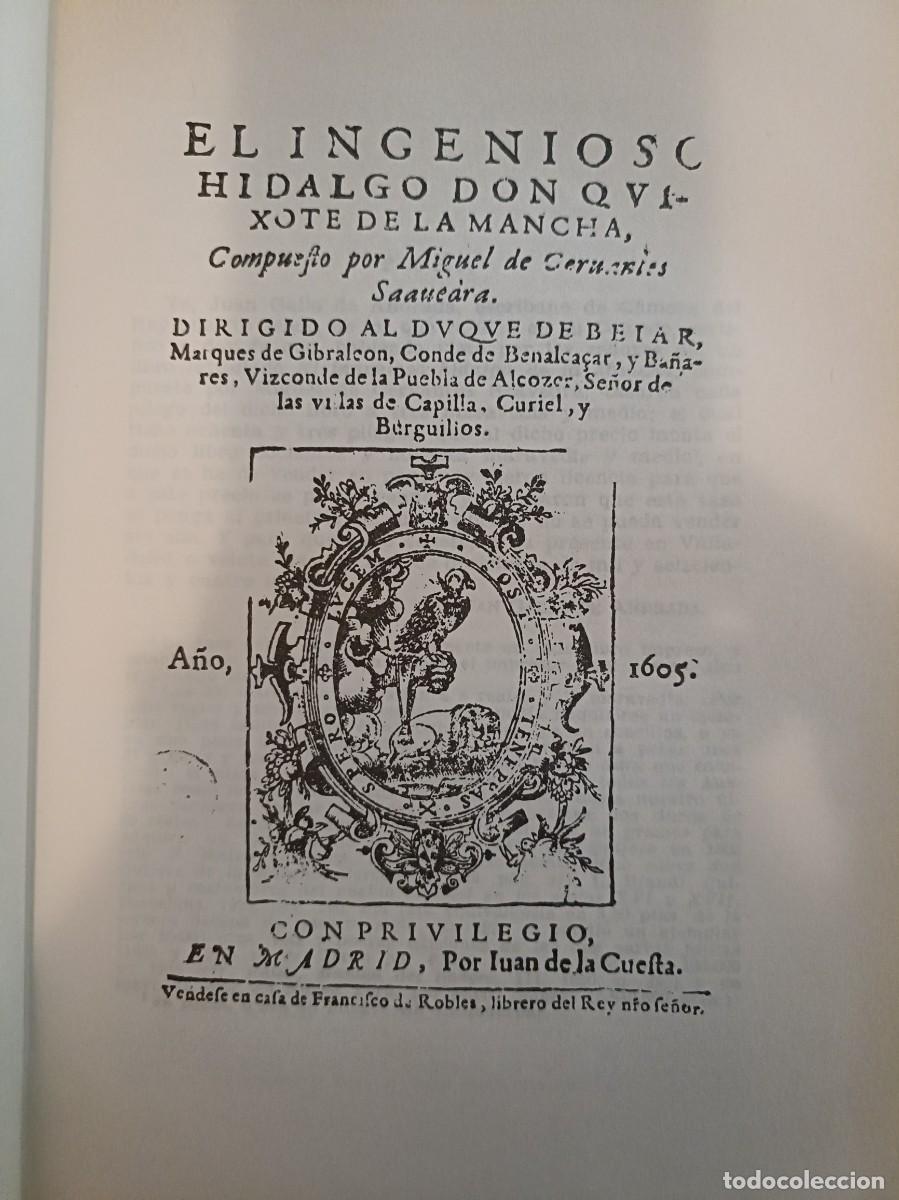 Libros de segunda mano: Miguel de Cervantes - Don Quijote de la Mancha. - Foto 2