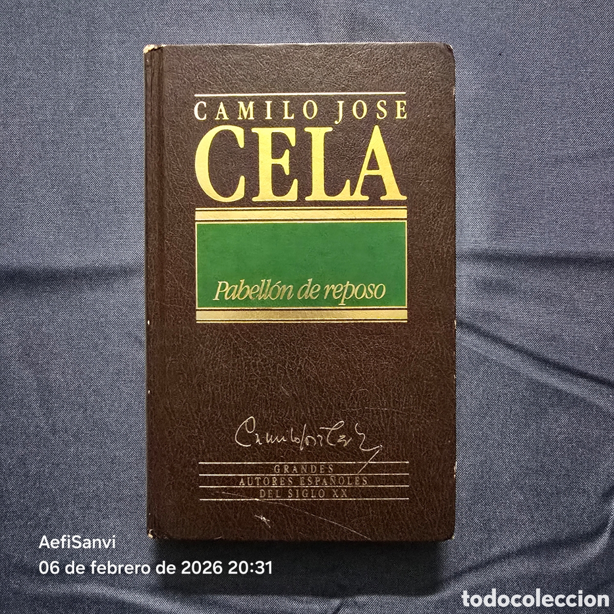 Libros de segunda mano: PABELL&Oacute;N DE REPOSO (CAMILO JOS&Eacute; CELA) (ORBIS) - Foto 1
