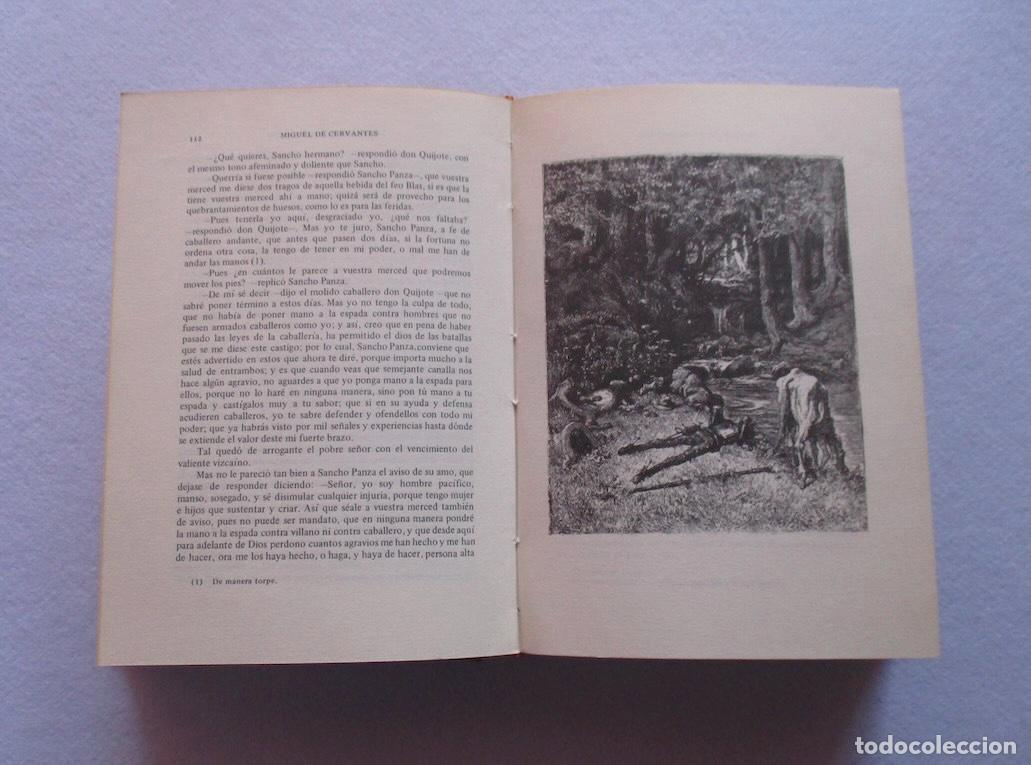 Libros de segunda mano: DON QUIJOTE DE LA MANCHA - DOS TOMOS - ED. PETRONIO - Foto 4