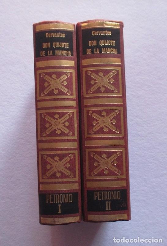 Libros de segunda mano: DON QUIJOTE DE LA MANCHA - DOS TOMOS - ED. PETRONIO - Foto 10