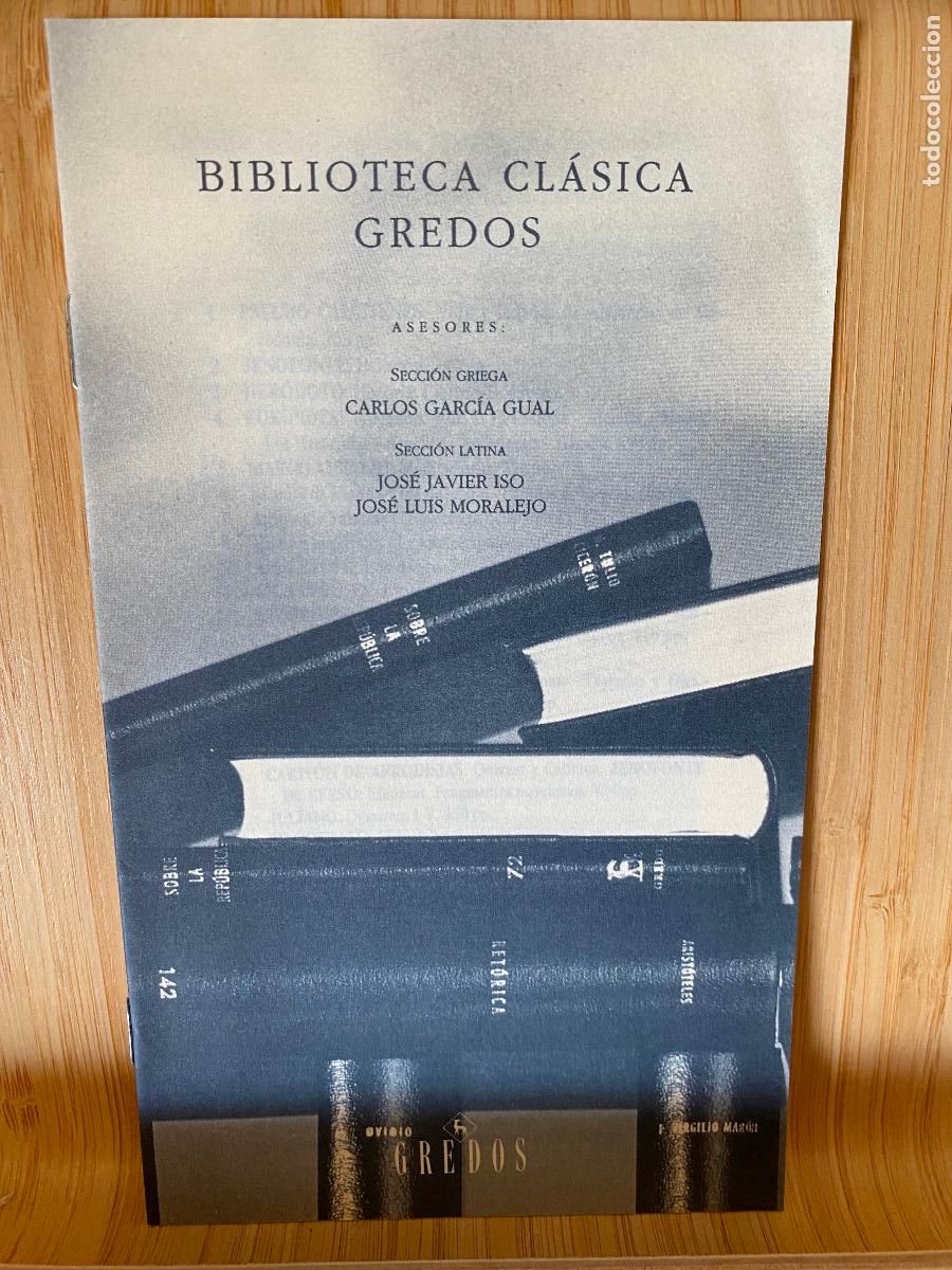 Libros de segunda mano: CAT&Aacute;LOGO BIBLIOTECA CL&Aacute;SICA GREDOS. EDITORIAL GREDOS - Foto 1