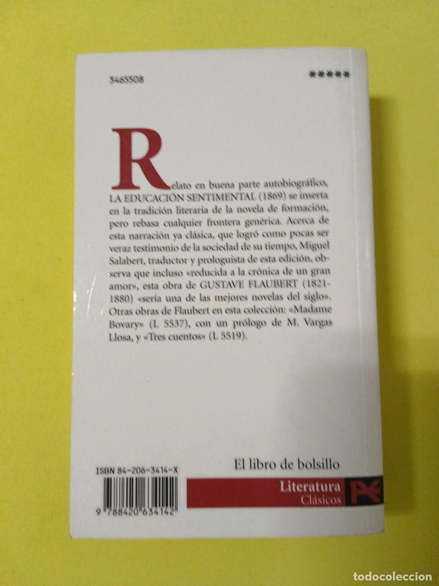 Libros de segunda mano: LA EDUCACI&Oacute;N SENTIMENTAL. FLAUBERT - Foto 3