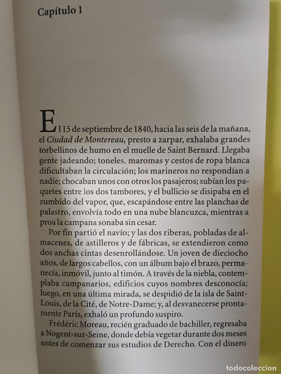 Libros de segunda mano: LA EDUCACI&Oacute;N SENTIMENTAL. FLAUBERT - Foto 7