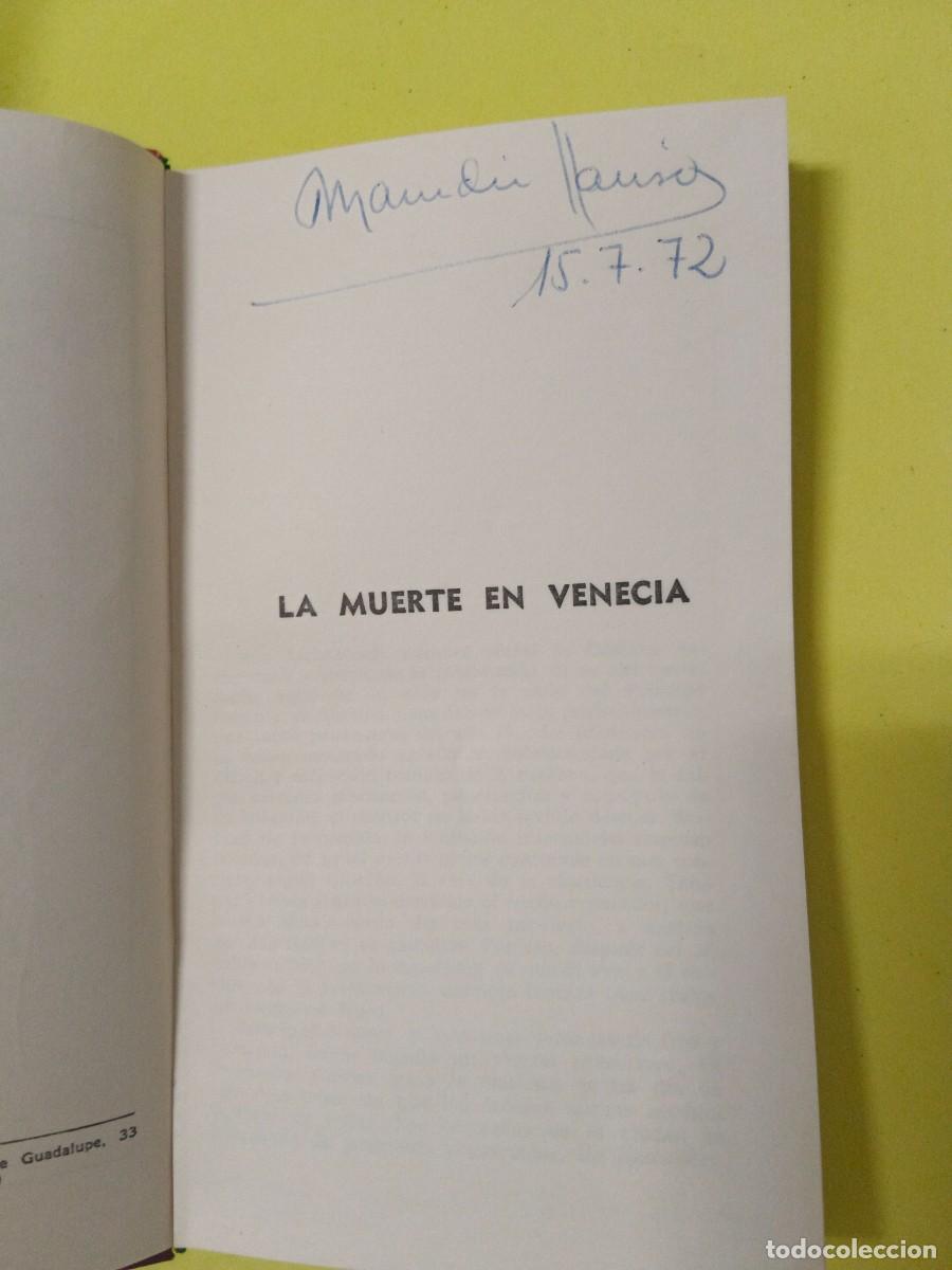 Libros de segunda mano: LA MUERTE EN VENECIA T. MANN - Foto 6