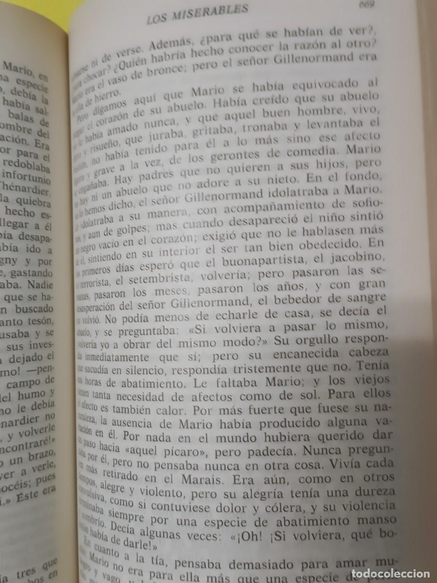 Libros de segunda mano: LOS MISERABLES. VICTOR HUGO - Foto 10