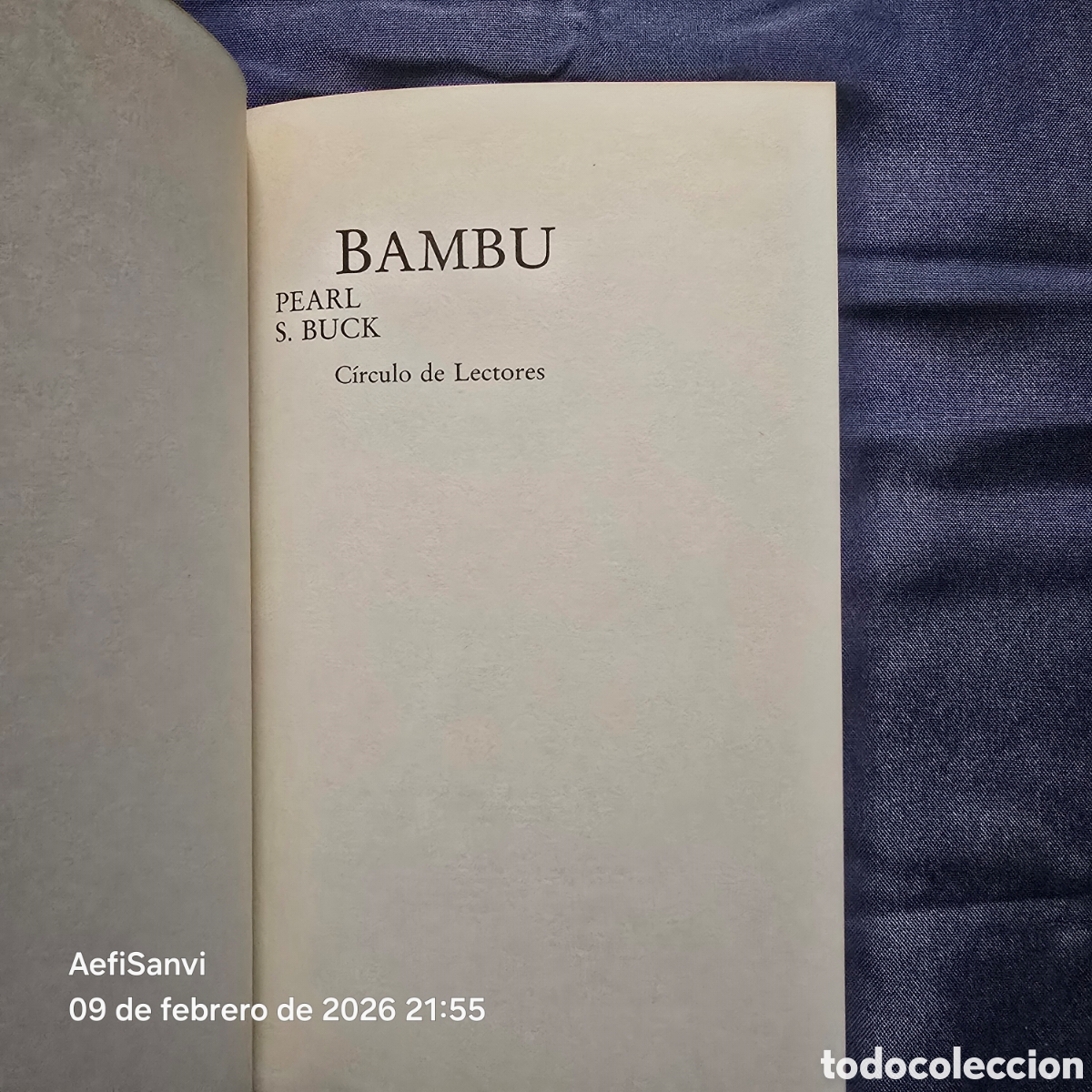 Libros de segunda mano: BAMB&Uacute; (PEARL S. BUCK) (C&Iacute;RCULO DE LECTORES) - Foto 2