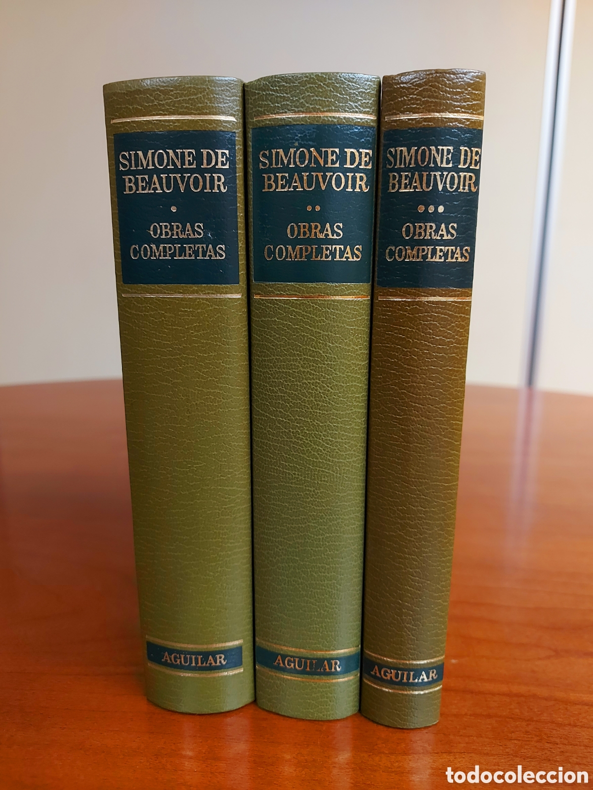 Libros de segunda mano: Simone de Beauvoir, Obras Completas. 3 tomos (completa). 1&ordf; y 2&ordf; edici&oacute;n. Aguilar, 1978-81.