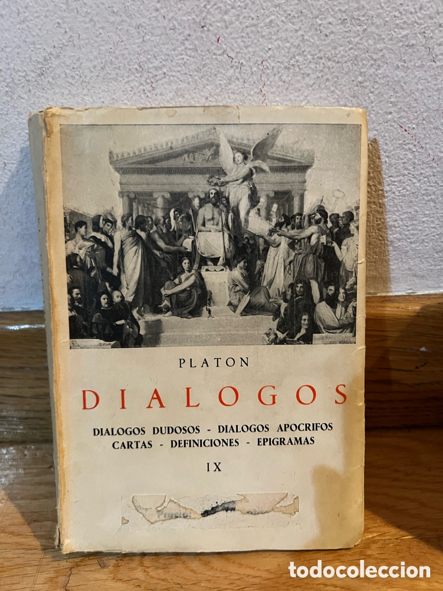 Libros de segunda mano: Plat&oacute;n Di&aacute;logos Di&aacute;logos dudosos - Foto 1