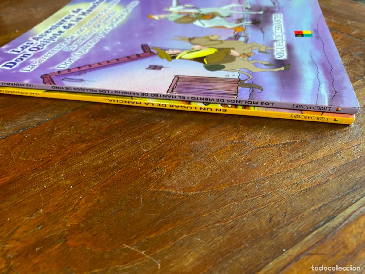Libros de segunda mano: Las aventuras de Don Quijote de la Mancha, 2 libros Libro-Hobby - Foto 2