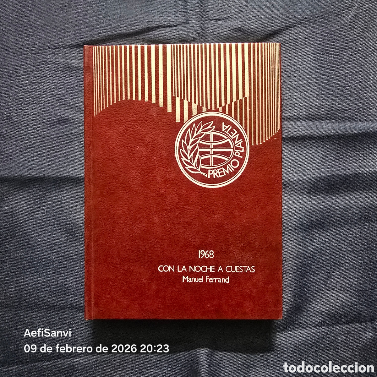 Libros de segunda mano: CON LA NOCHE A CUESTAS (MANUEL FERRAND) (PREMIO PLANETA 1968) - Foto 1