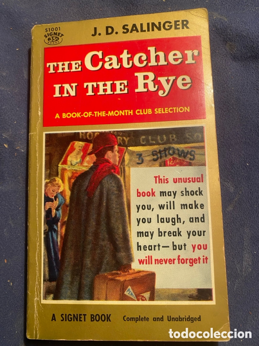 Libros de segunda mano: J. D. SALINGER: - THE CATCHER IN THE RYE - (1958) - Foto 1
