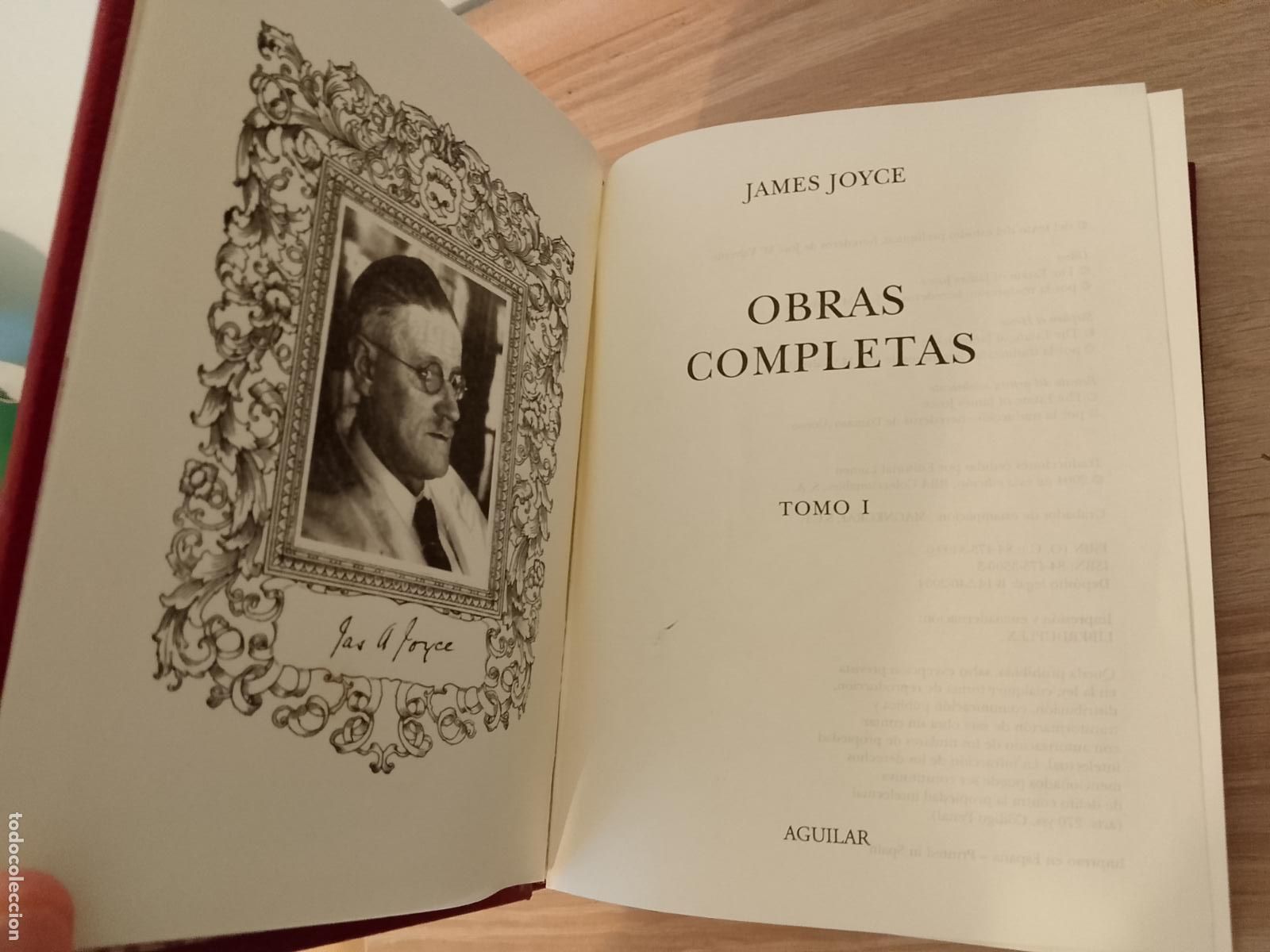 Libros de segunda mano: J. Joyce. Obras completas I. Aguilar. - Foto 3
