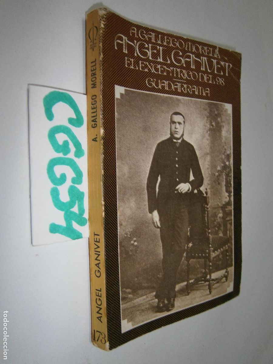Libros de segunda mano: ANGEL GAVINET EL EXCENTRICO DEL 98 - Foto 1