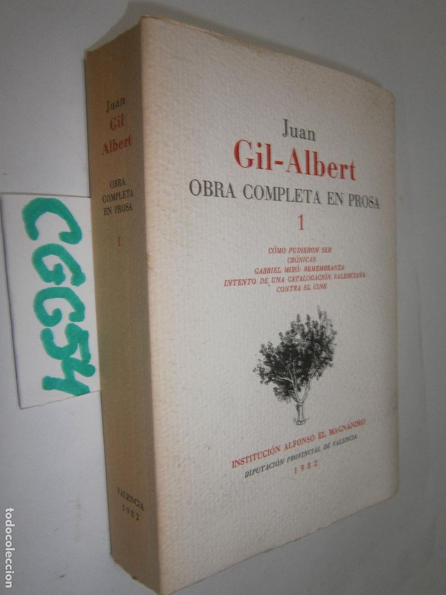 Libros de segunda mano: GIL ALBERT - OBRA EN PROSA - Foto 1