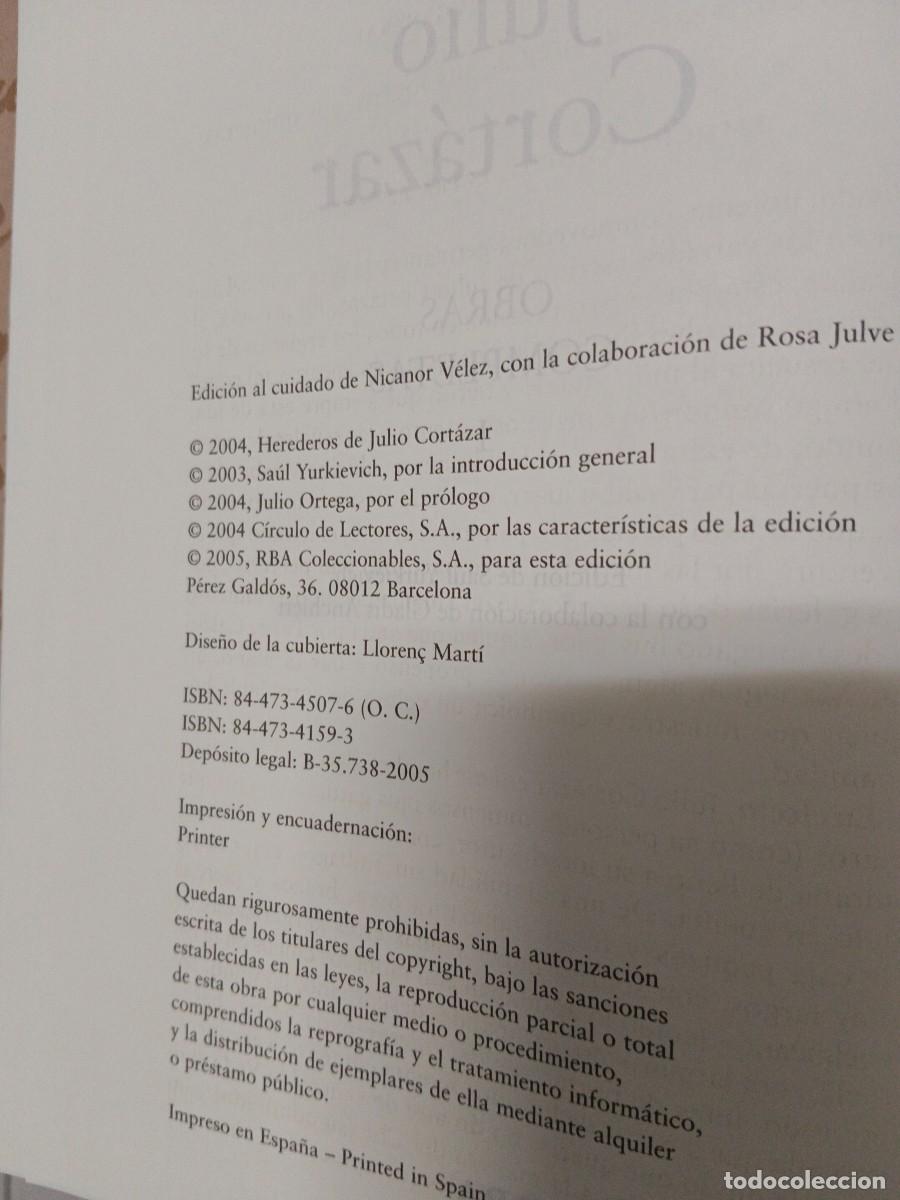 Libros de segunda mano: OBRAS COMPLETAS I JULIO CORT&Aacute;ZAR - Foto 8