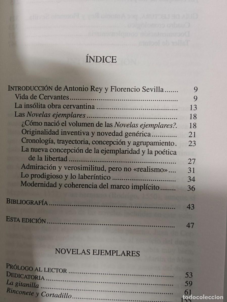Libros de segunda mano: NOVELAS EJEMPLARES. CERVANTES - Foto 5