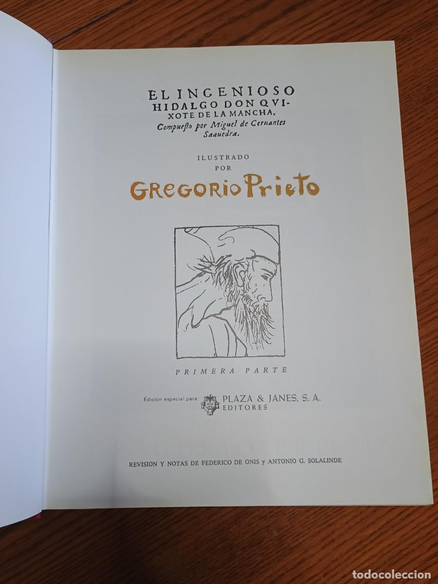 Libros de segunda mano: El Quijote edici&oacute;n Plaza & Jan&eacute;s - Foto 3