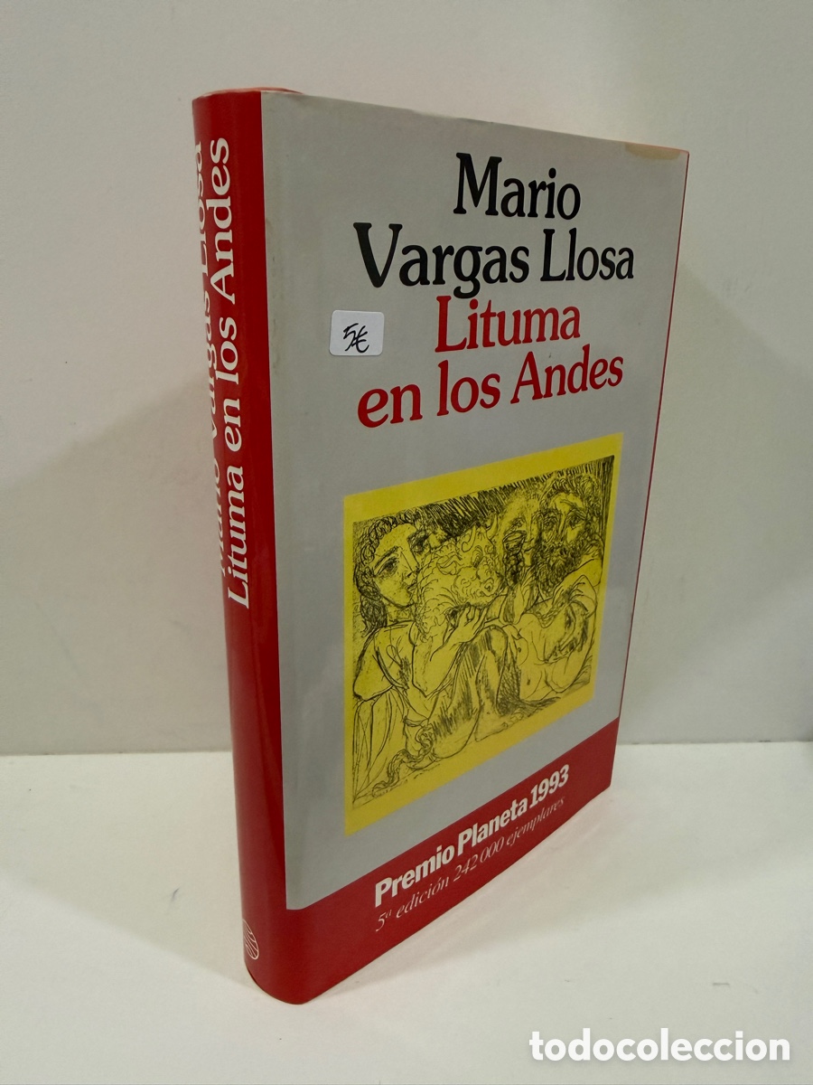 Libros de segunda mano: Lituma En Los Andes - Mario Vargas Llosa - Foto 2