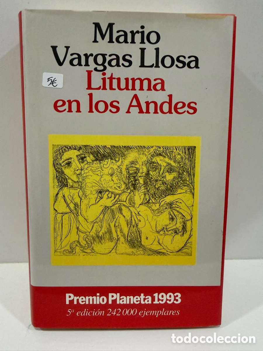Libros de segunda mano: Lituma En Los Andes - Mario Vargas Llosa - Foto 1