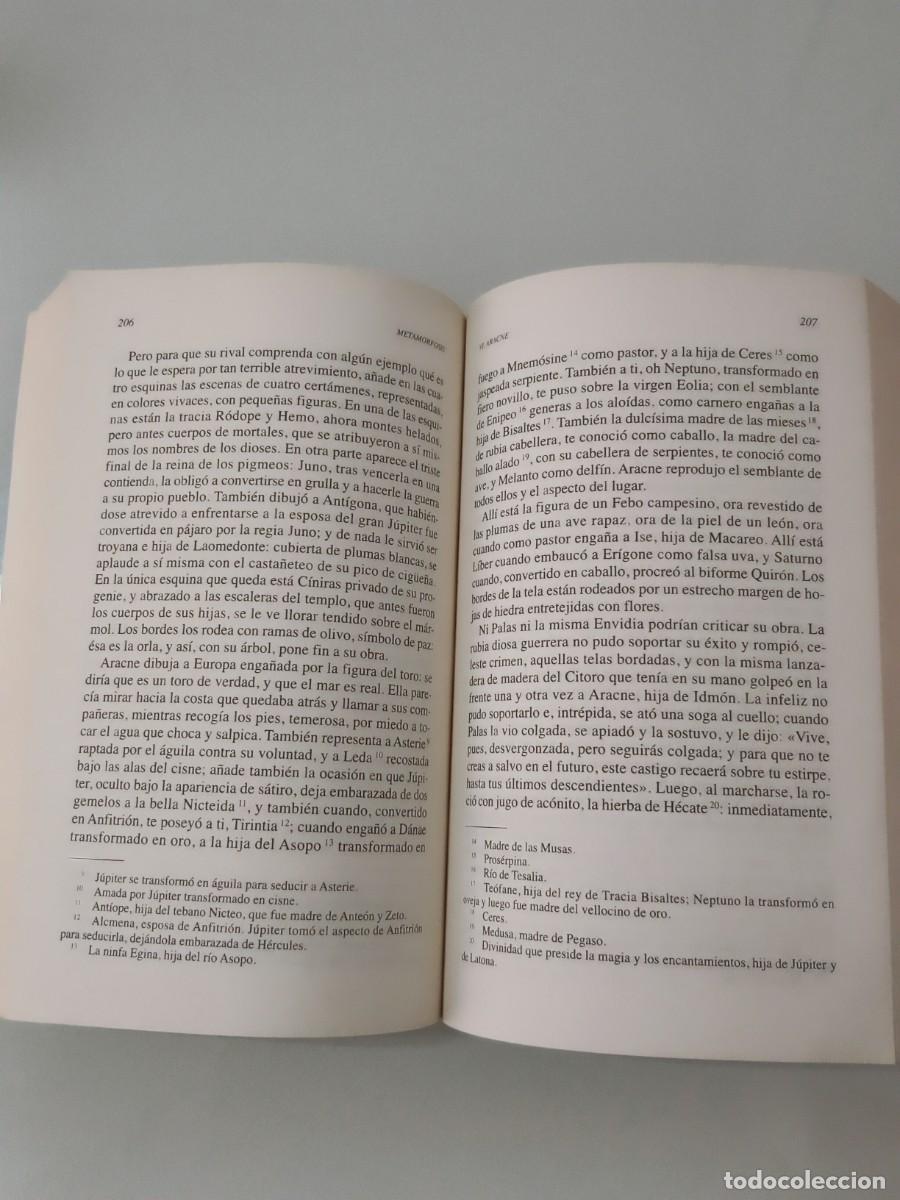 Libros de segunda mano: METAMORFOSIS. OVIDIO - Foto 5