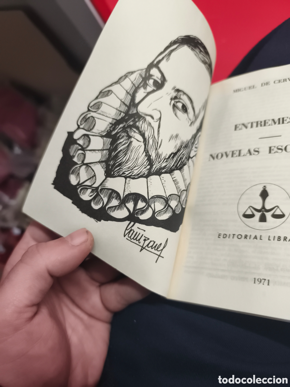 Libros de segunda mano: Entremeses y novelas escogidas Cervantes - Foto 2