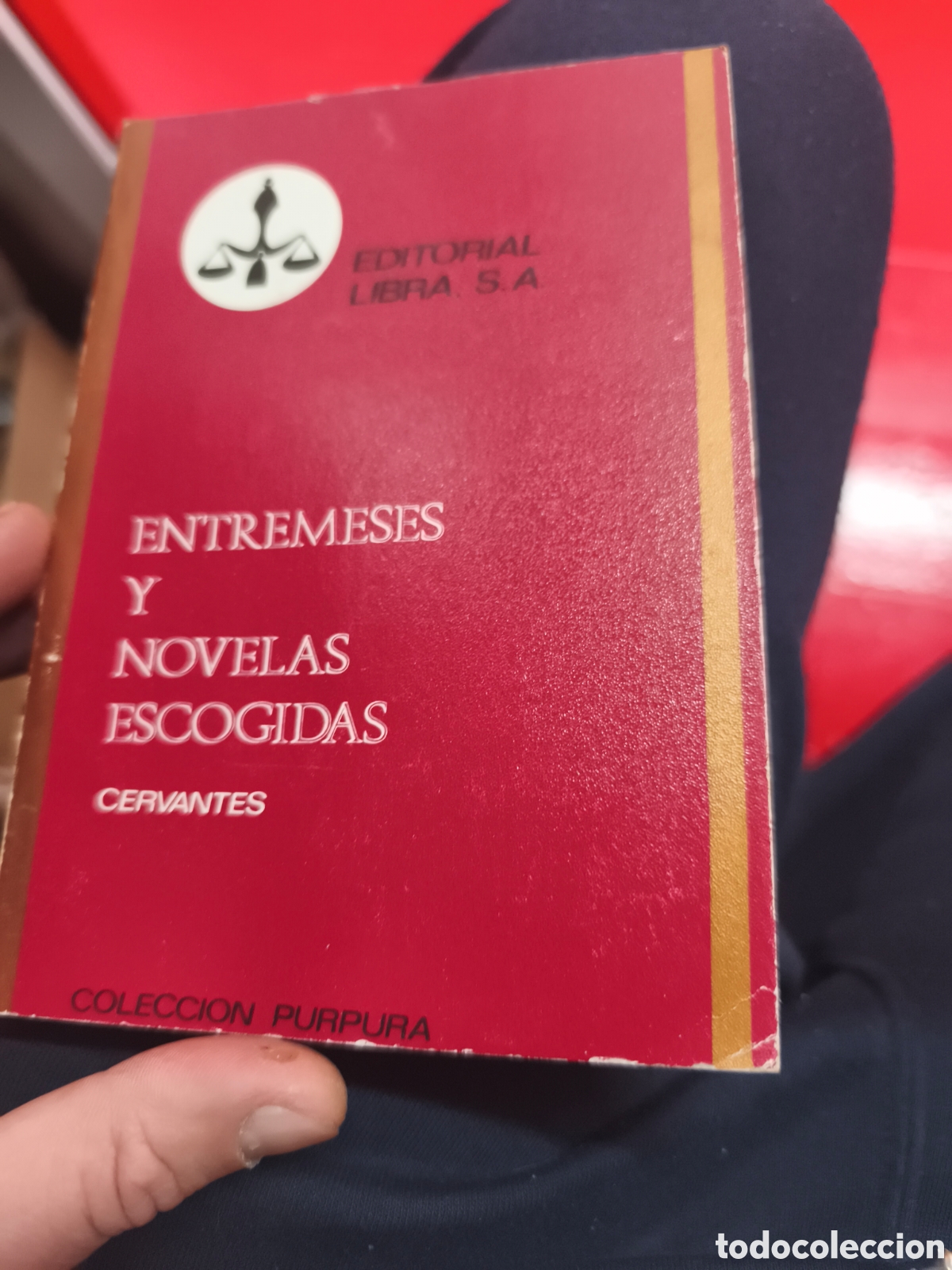 Libros de segunda mano: Entremeses y novelas escogidas Cervantes - Foto 1