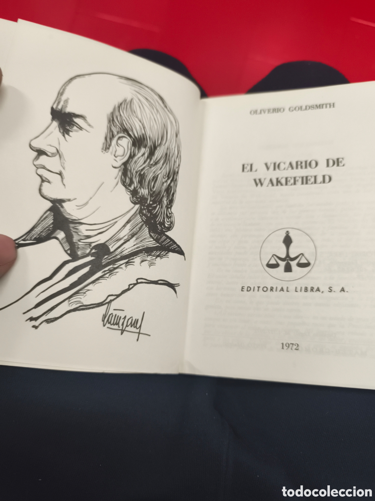 Libros de segunda mano: El vicario de Wakefield Oliver Goldsmith - Foto 2