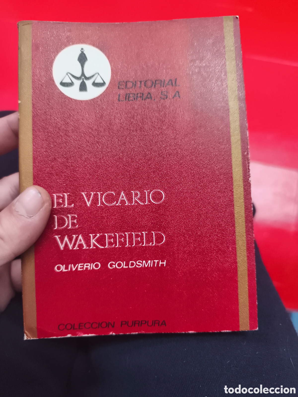 Libros de segunda mano: El vicario de Wakefield Oliver Goldsmith - Foto 1