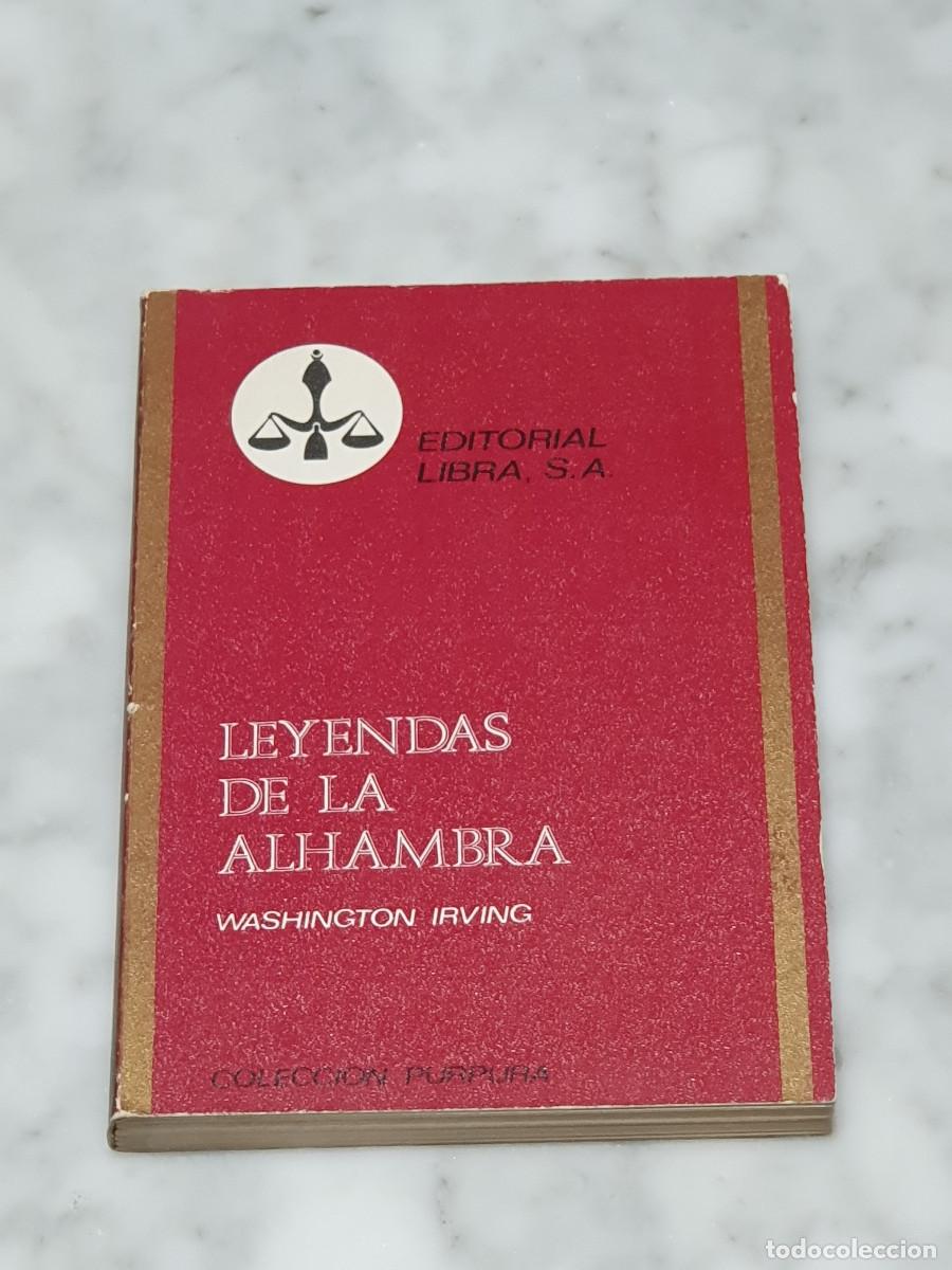 Libros de segunda mano: LEYENDAS DE LA ALHAMBRA - Washington Irving - Foto 1