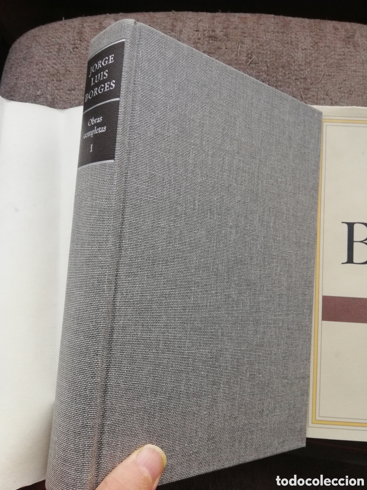 Libros de segunda mano: Obras completas de Jorge Luis Borges. 4 tomos C&iacute;rculo de lectores - Foto 7