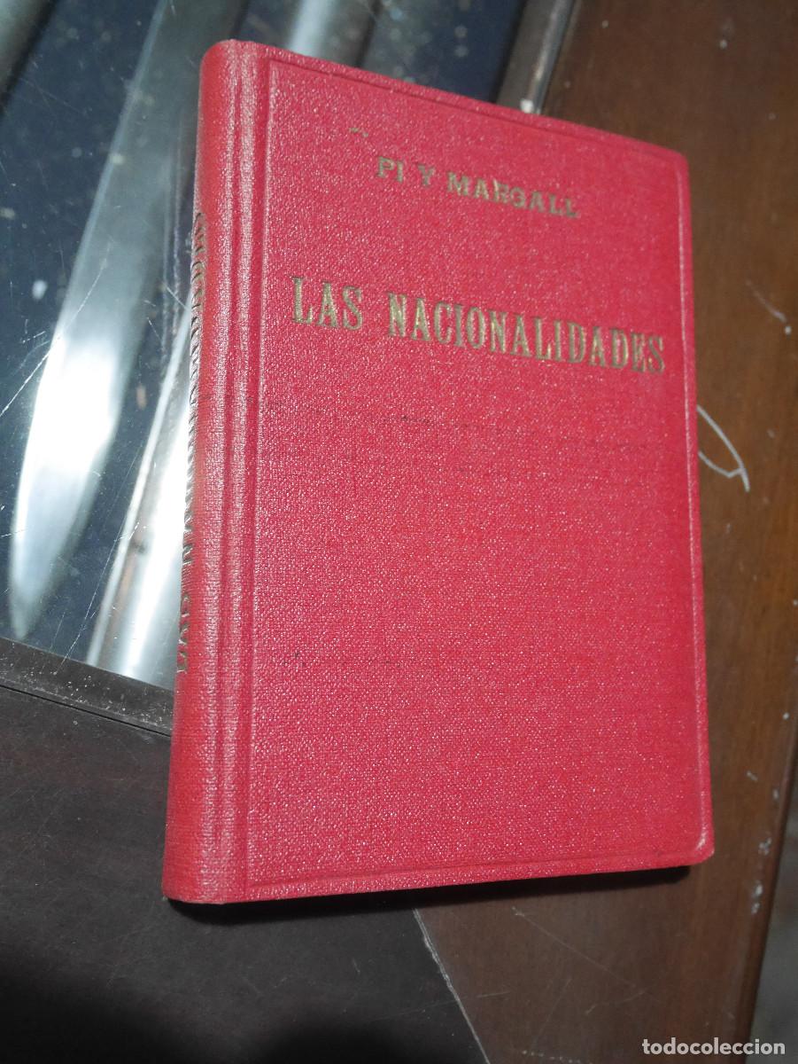 Libros de segunda mano: Las Nacionalidades, de Pi y Margall, - Foto 1