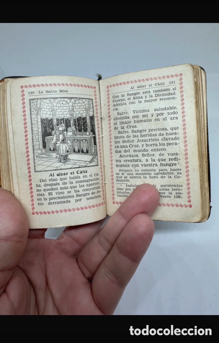 Libros de segunda mano: Jes&uacute;s ni&ntilde;o devocionario infantil de 1947 - Foto 3